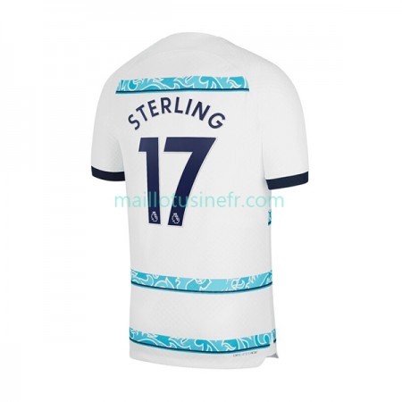 Maillot de Foot Chelsea Sterling 17 Extérieur 2022-23